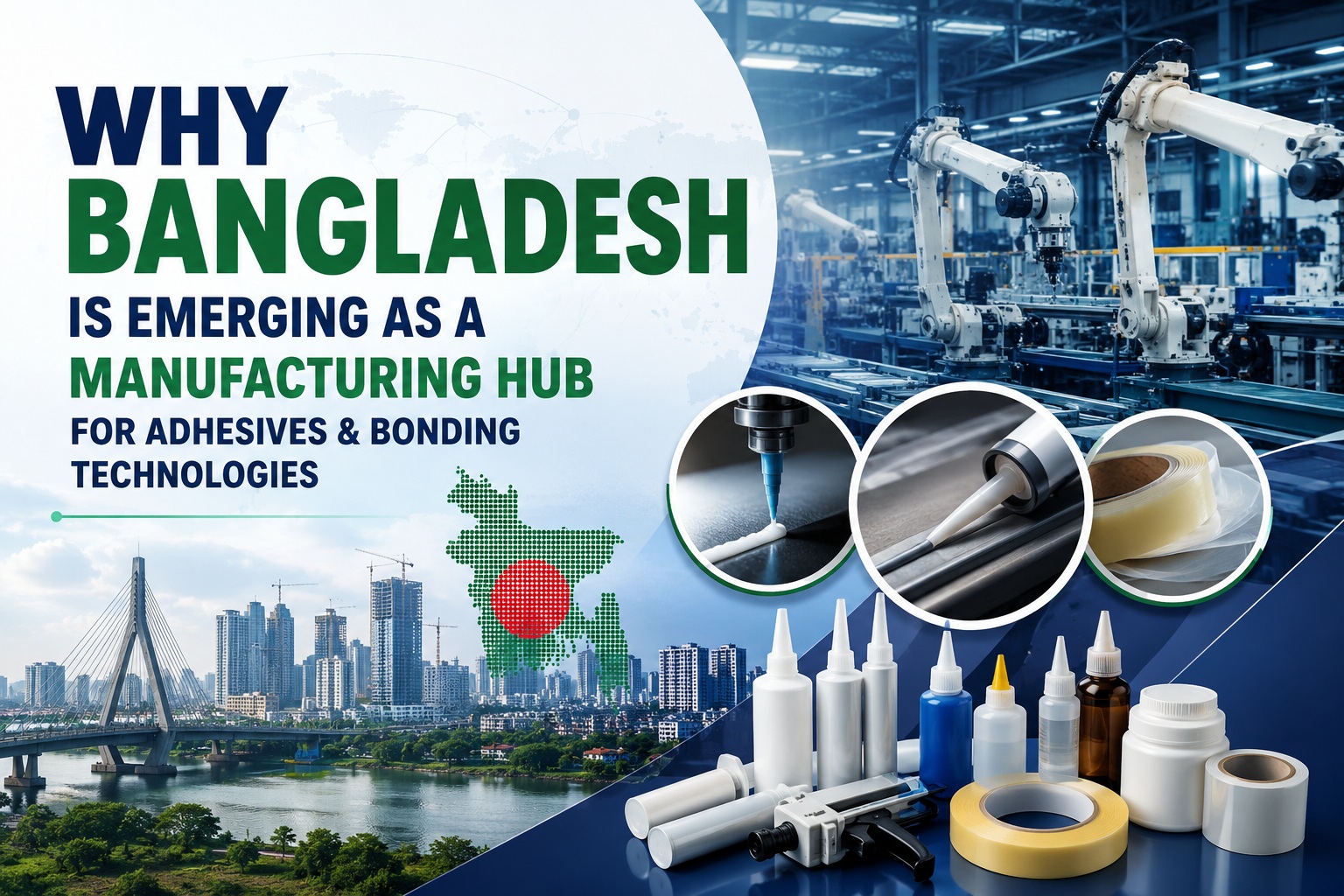 Why Bangladesh is Emerging as a Manufacturing Hub for Adhesives & Bonding Technologies
